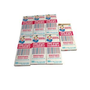 Vintage carnival straw lot